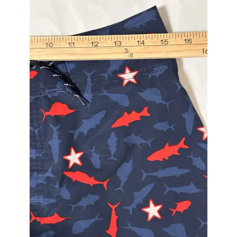 Columbia PFG Board Short Size 30‎ Gamefish Swim Trunk 9”
